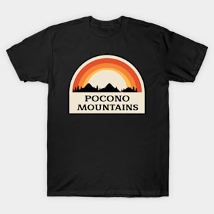 Pocono Mountains Retro T-Shirt